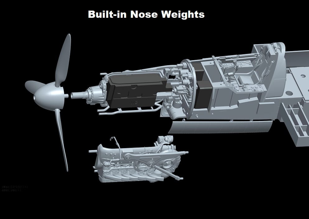 506 - HK Models - 01E021 - Dornier Do 335 B-6 Pfeil ‘Night Fighter’ - digital model