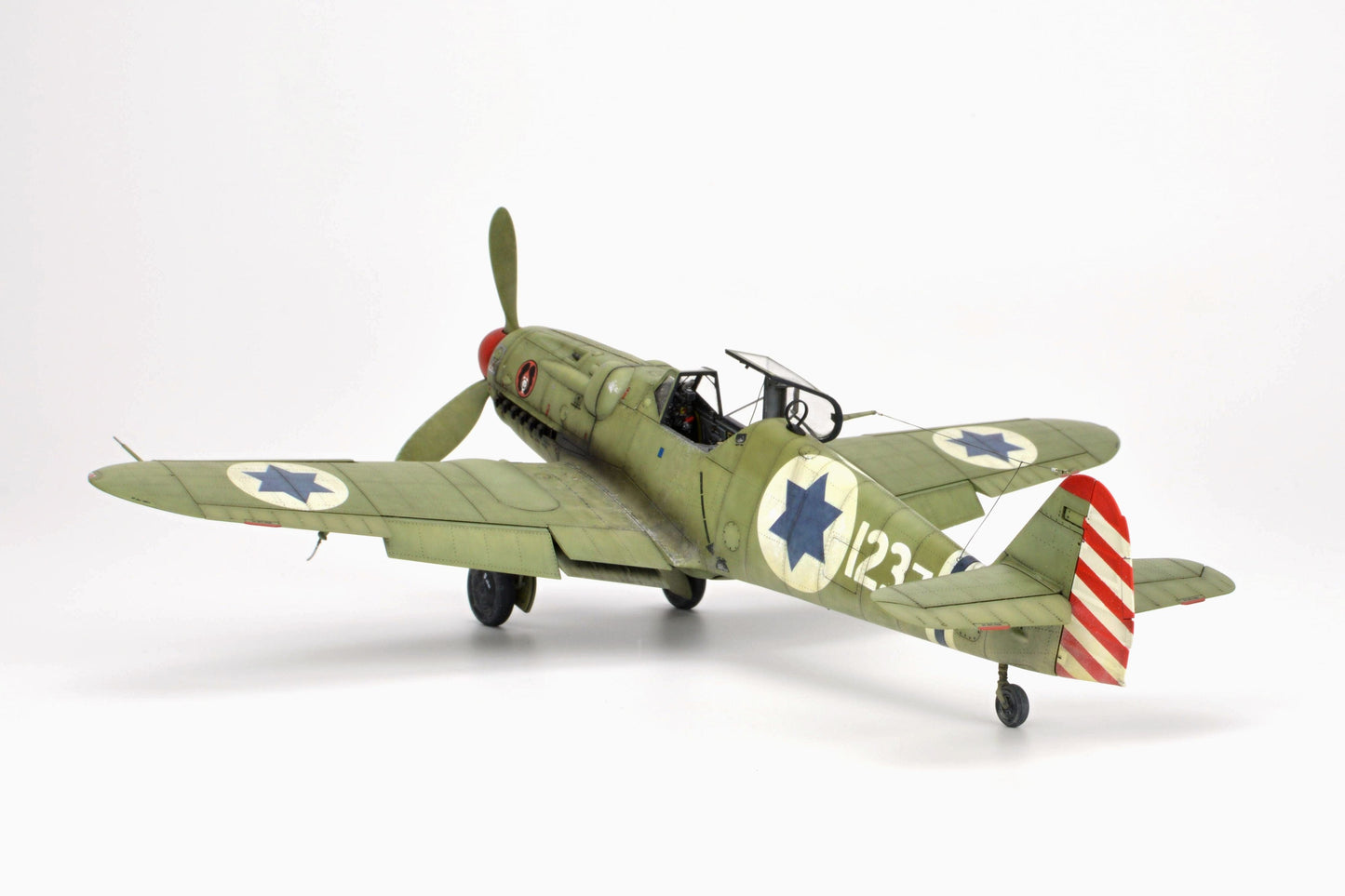 700 - Eduard - 948012 - Avia S-199 (ERLA Canopy) - painted model