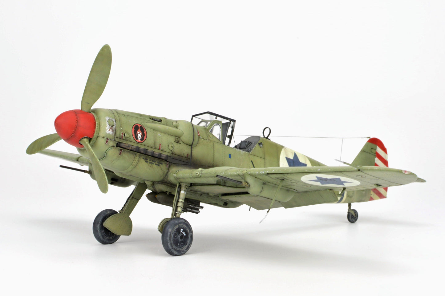 501 - Eduard - 948012 - Avia S-199 (ERLA Canopy) - digital model - 101 Tayeset, Cheyl Ha´avir, Hatzor, Israel, October 1948 - built by Jan Baranec