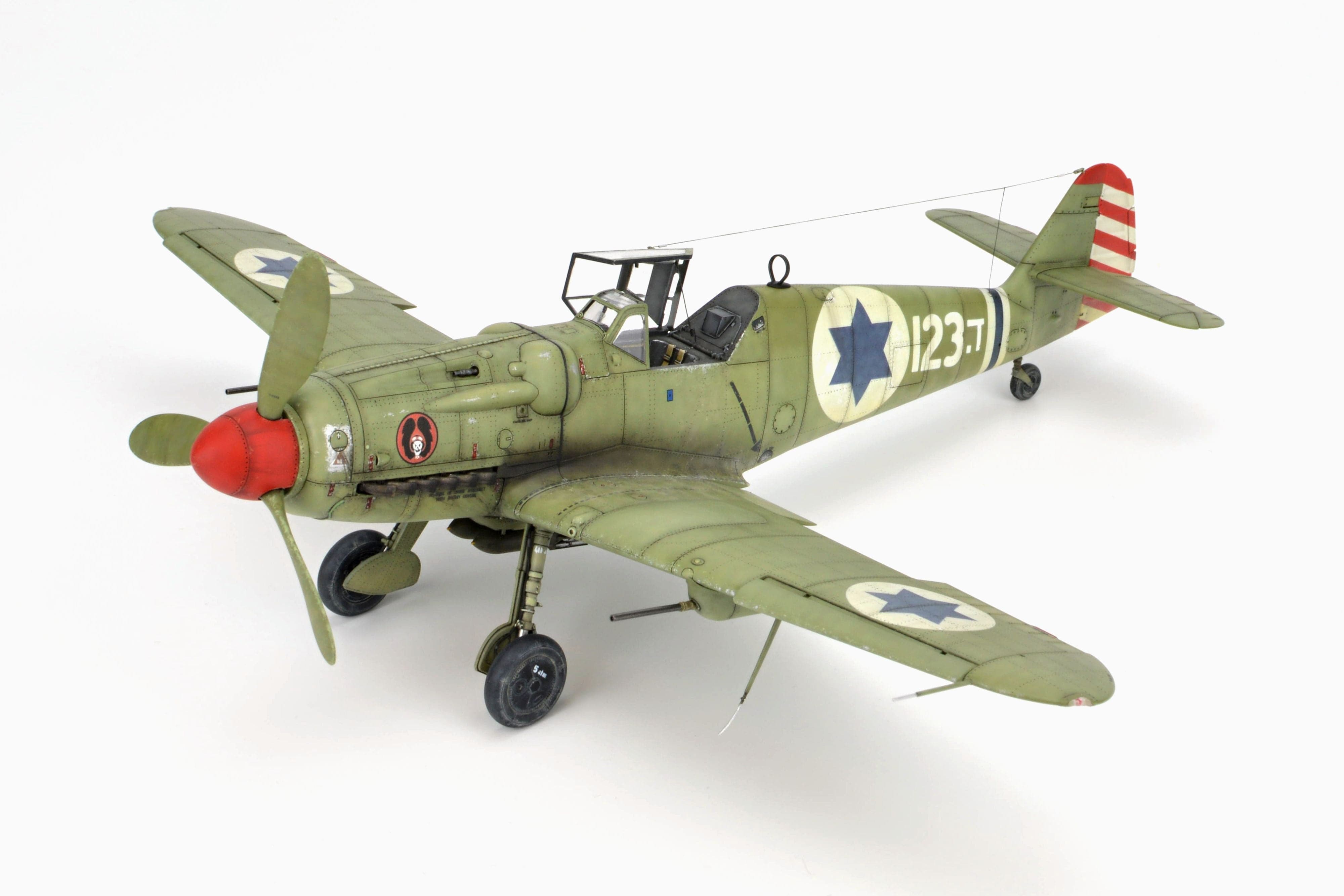 Eduard - 948012 - Avia S-199 (ERLA Canopy) - digital model - 101 Tayeset, Cheyl Ha´avir, Hatzor, Israel, October 1948 - built by Jan Baranec