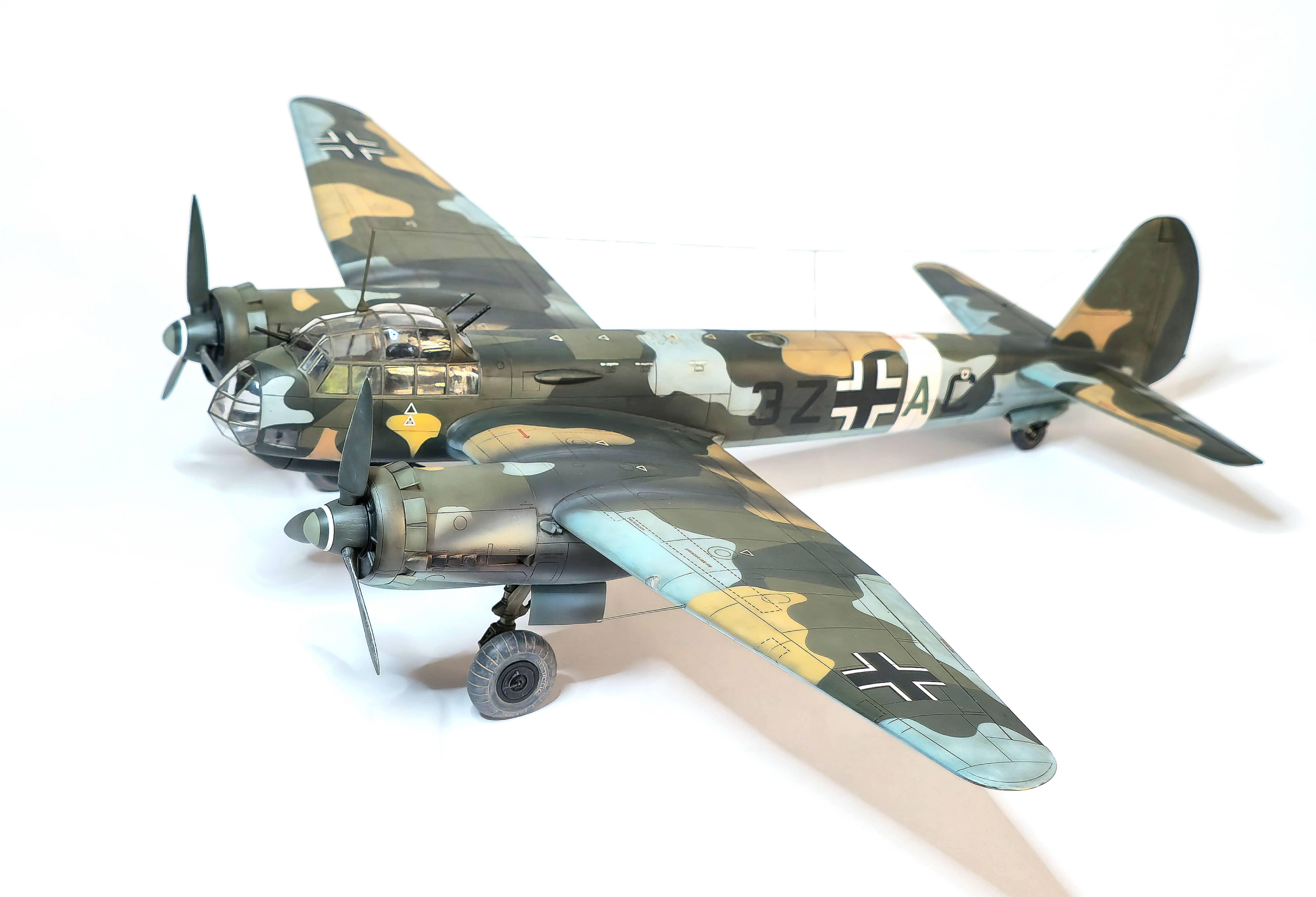 Eduard - 11194 - Junkers Ju 88 A-4 ‘Schnellbomber’ - box contents