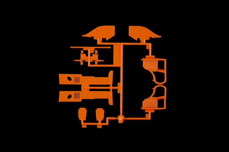 Italeri - 3678 - Porsche 956 Jägermeister - sprue