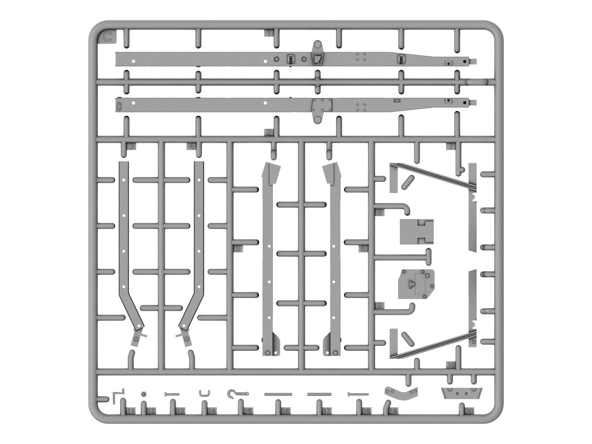 200 - IBG - 35030 - Scammell Pioneer R100 - sprue