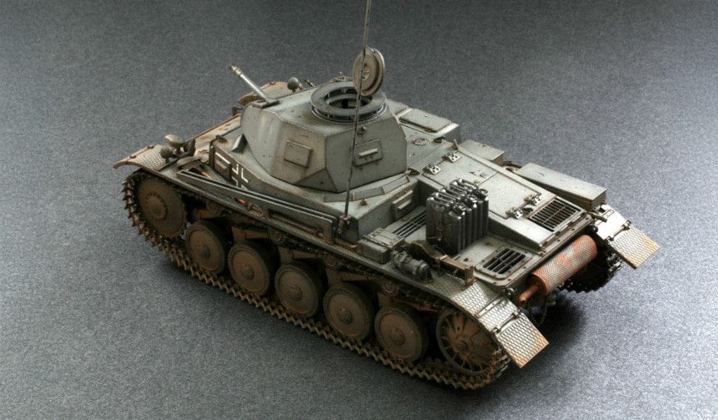 703 - Dragon - 6432 - Pz.Kpfw. II Ausf. C with Interior - painted model