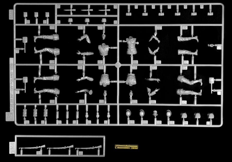 200 - Dragon - 6344 - German 28th Infantry Division (Poland 1939) - sprue