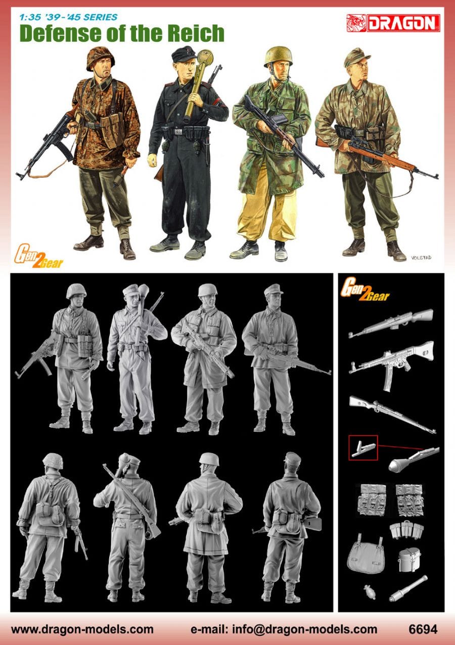 0Dragon - 6694 - German Infantry ‘Defence of the Reich’ - secondary image