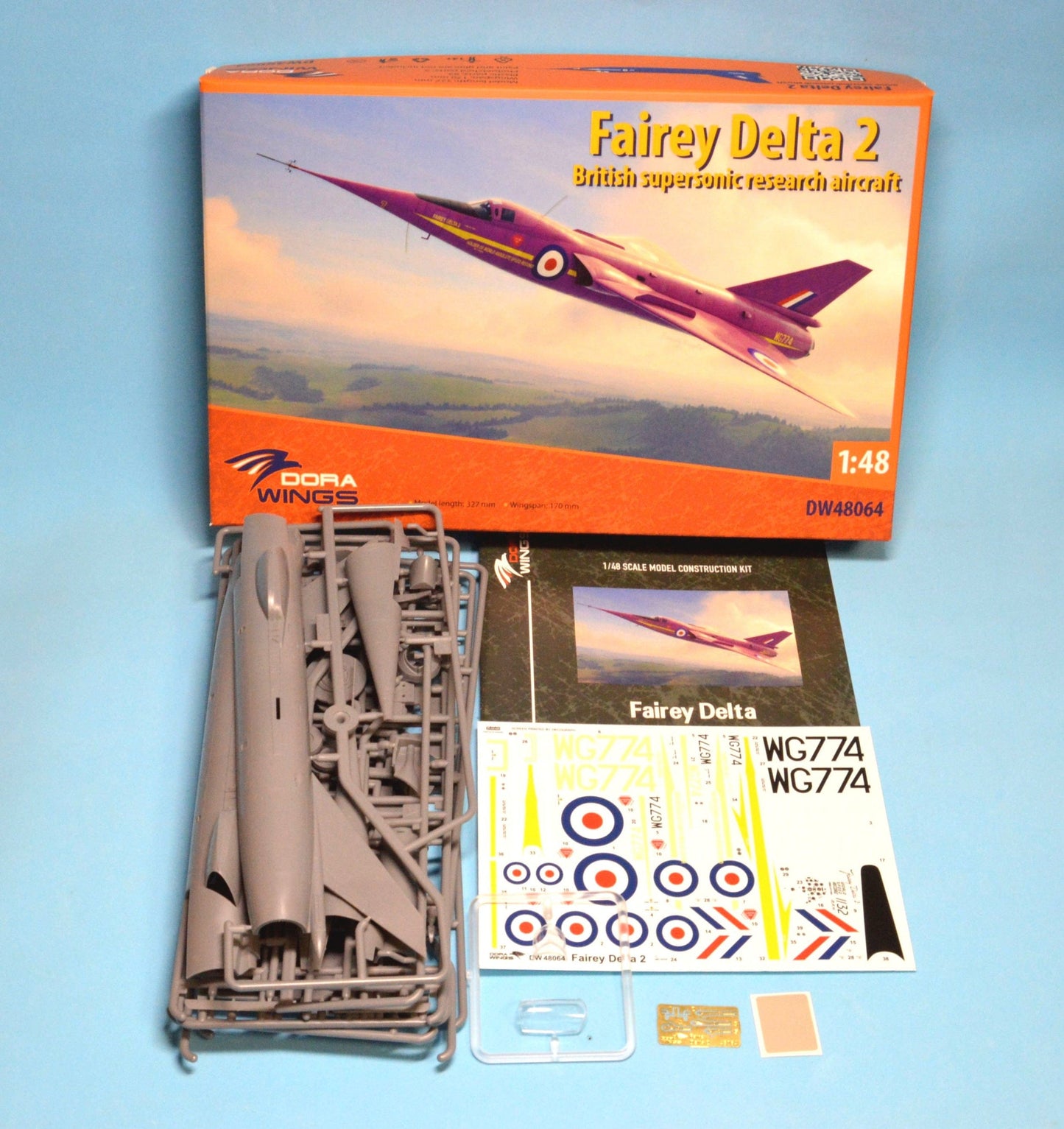 100 - Dora Wings - 48064 - Fairy Delta FD.2 - box contents