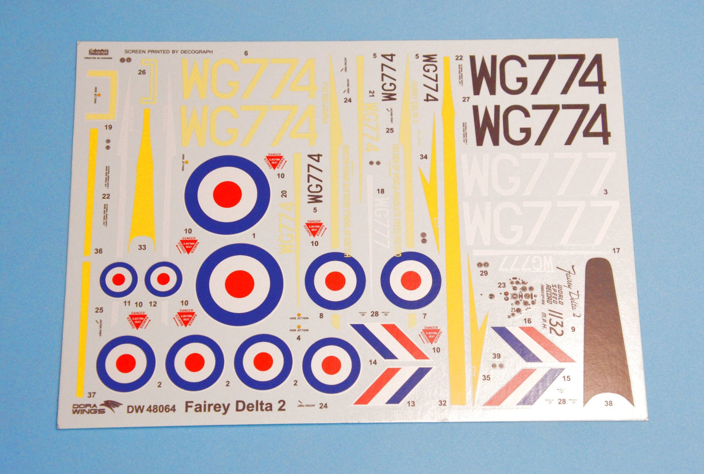 400 - Dora Wings - 48064 - Fairy Delta FD.2 - decals