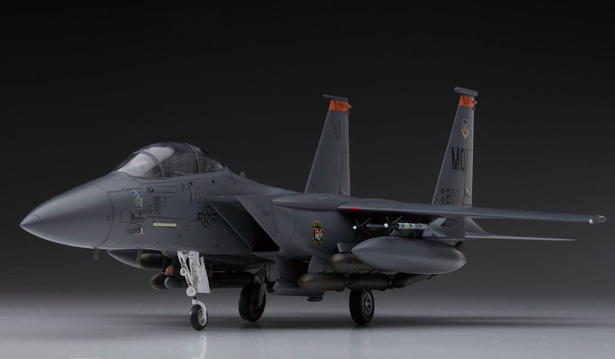 700 - Hasegawa - E39 - McDonnell Douglas F-15E Strike Eagle - painted model