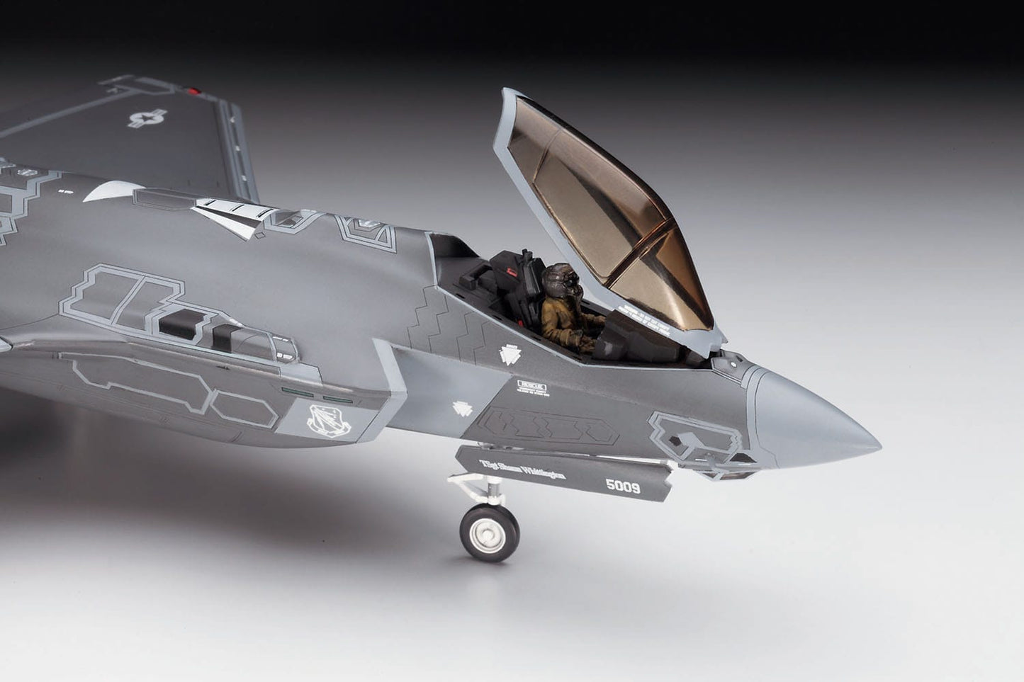 702 - Hasegawa - E42 - Lockheed Martin F-35A Lightning II - painted model