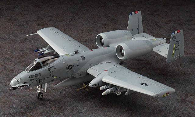 Hasegawa - E43 - Fairchild-Republic A-10C Thunderbolt II - painted model