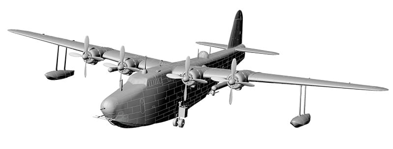 Hasegawa - E45 - Kawanishi H8K2 Model 12 ‘Emily’ - digital model