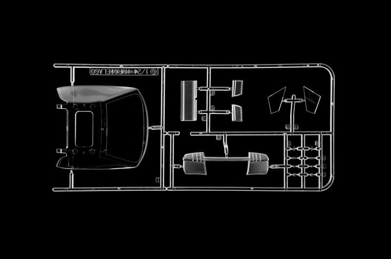 207 - Italeri - 3672 - Lamborghini Murciélago - sprue