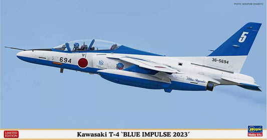 010 - Hasegawa - 07525 - Kawasaki T-4 ‘Blue Impulse 2023’ - primary image