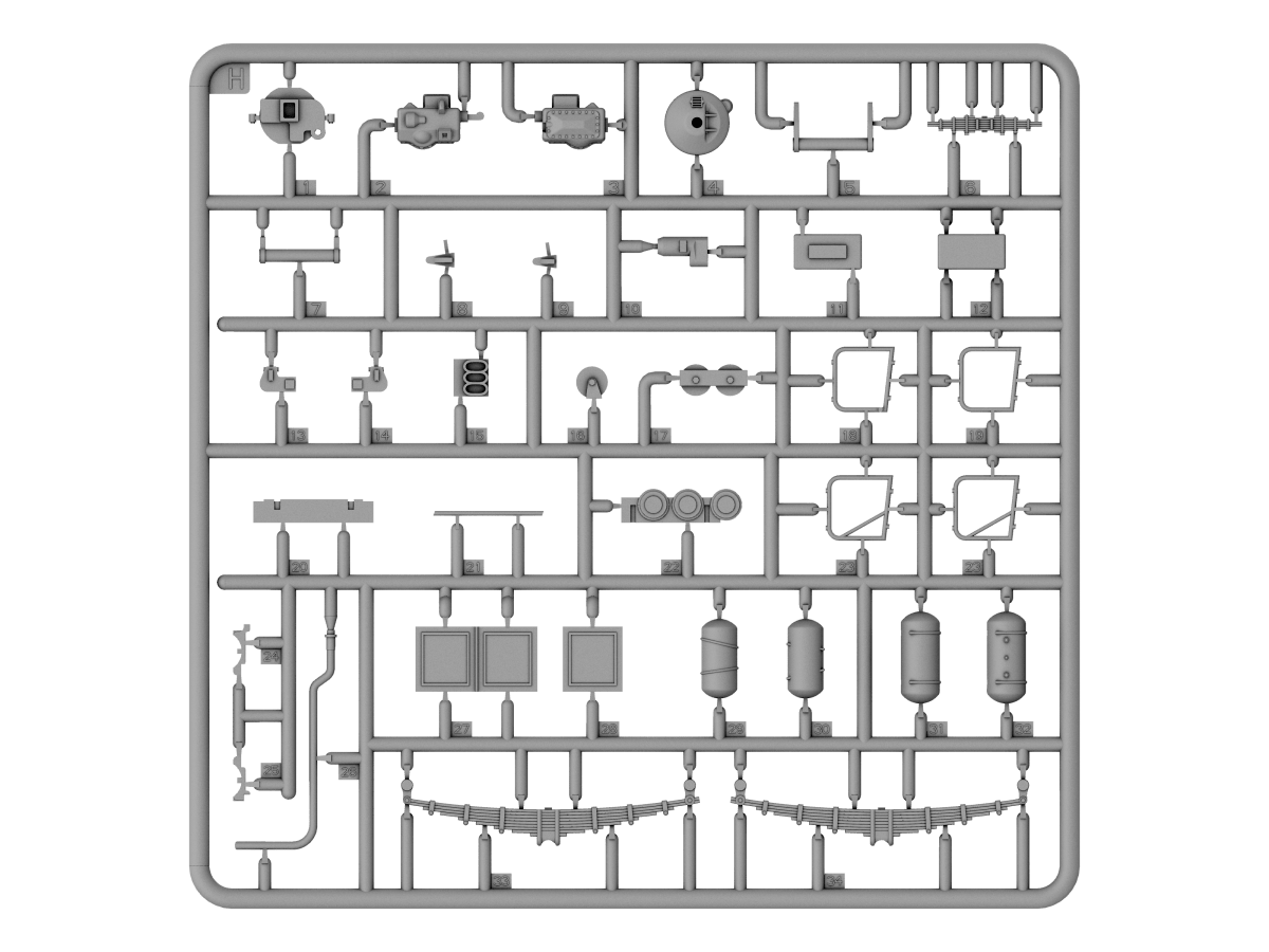 207 - IBG - 35029 - Scammell Pioneer SV2S - sprue