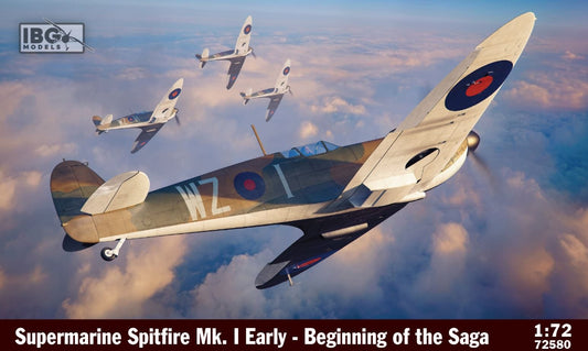 010 - IBG - 72580 - Supermarine Spitfire Mk V (trop) - primary image
