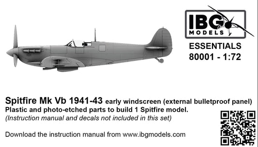 010 - IBG - 80001 - Supermarine Spitfire Mk Vb (early) [essentials] - primary image