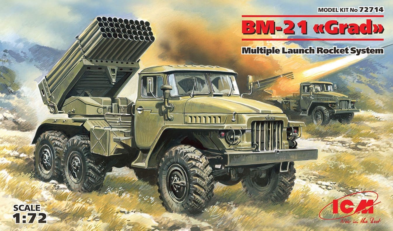 BM-21 Grad on Ural-375D