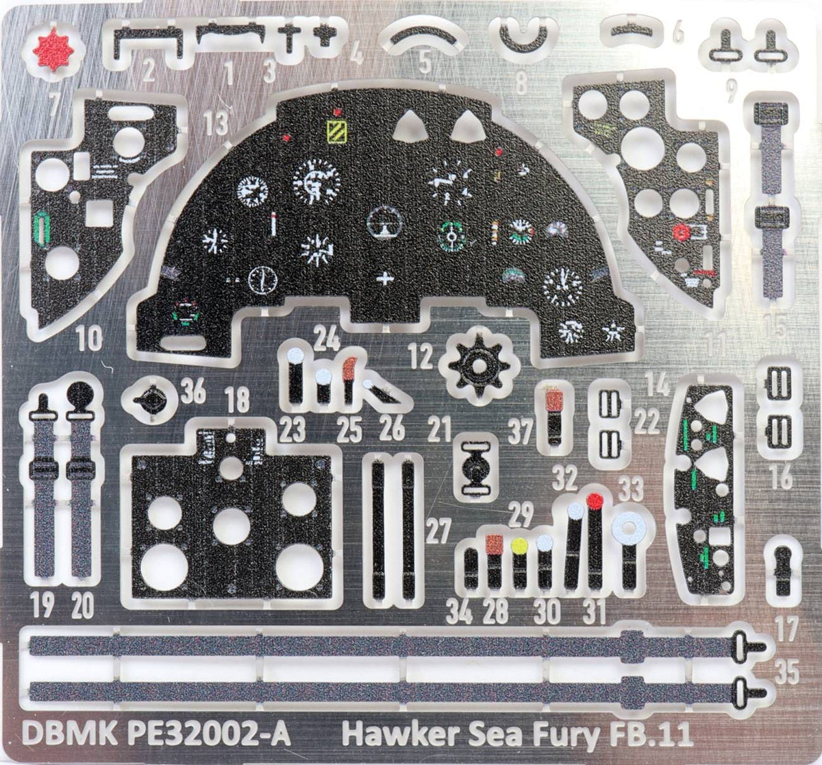 280 - DBMK - 32002 - Hawker Sea Fury FB.11 - photo-etched parts