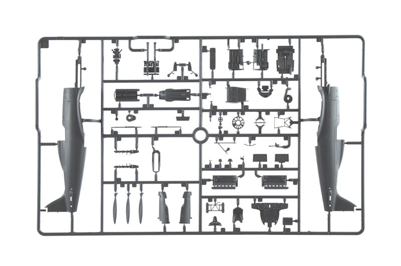 Italeri - 2840 - Macchi C.202 Folgore - sprue