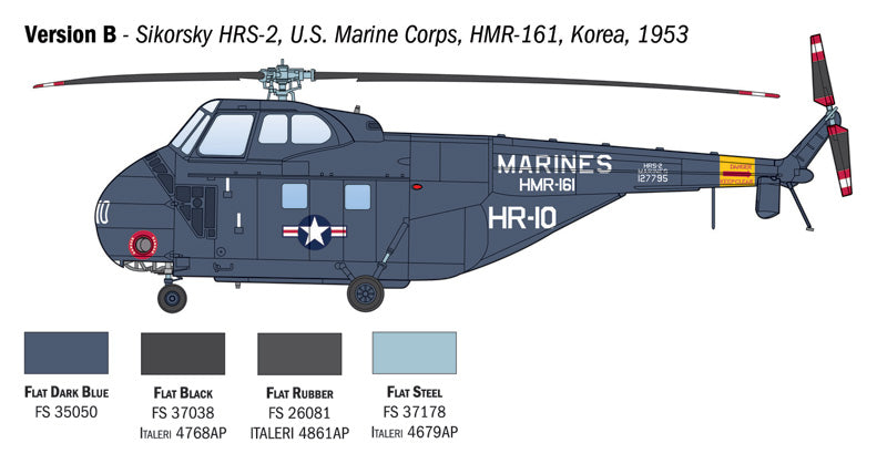 Sikorsky H-19D/HO4S-3/HRS-2 Chickasaw / Westland Whirlwind HAS.7