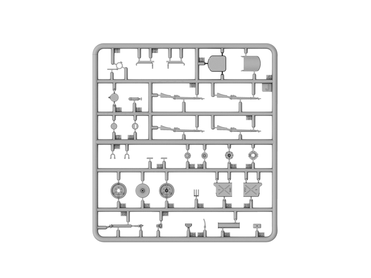 206 - IBG - 35019 - Otter Mk I LRC - sprue