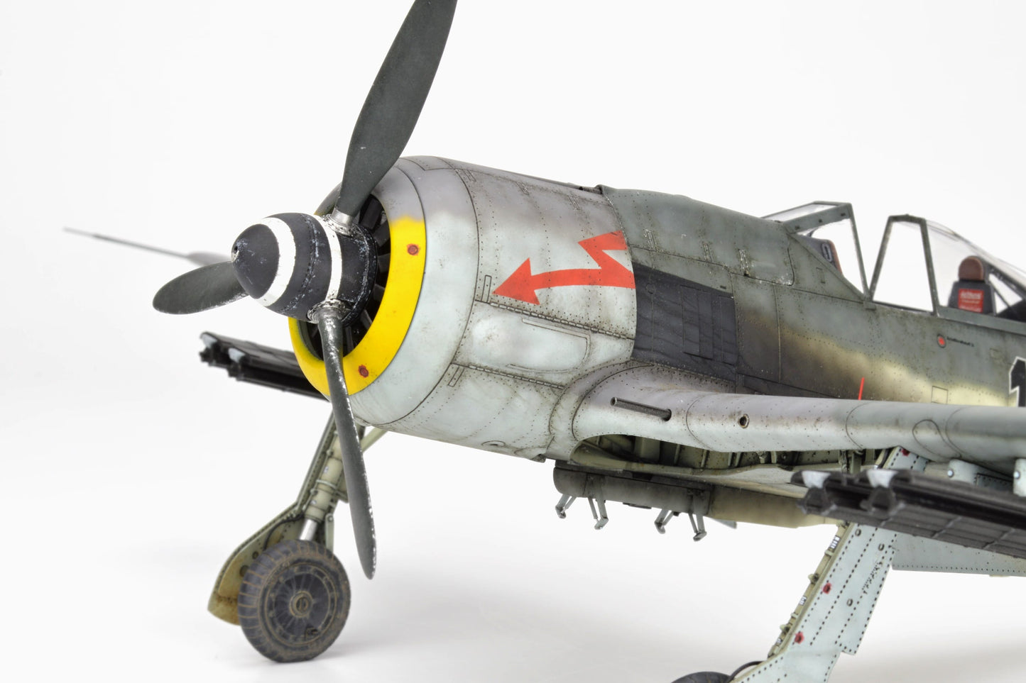 724 - Eduard - 82139 - Focke-Wulf Fw 190 F-8 - painted model