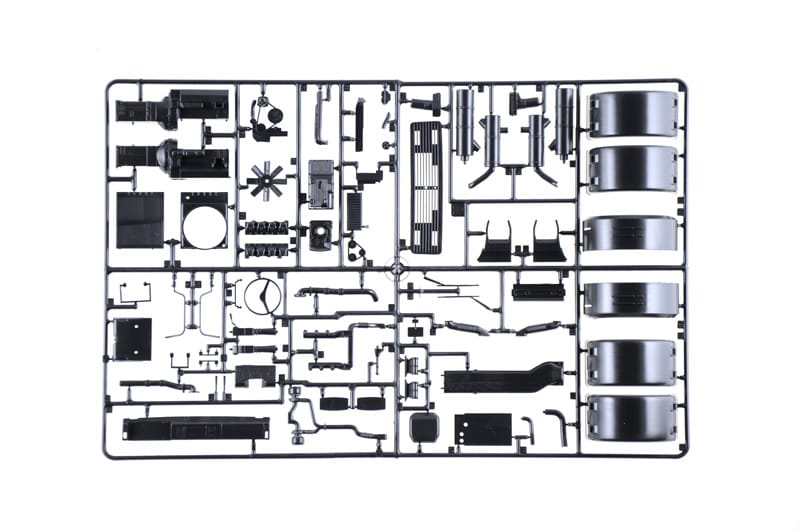 201 - Italeri - 93808 - Mercedes-Benz MB 2238 6x4 Wrecker - sprue