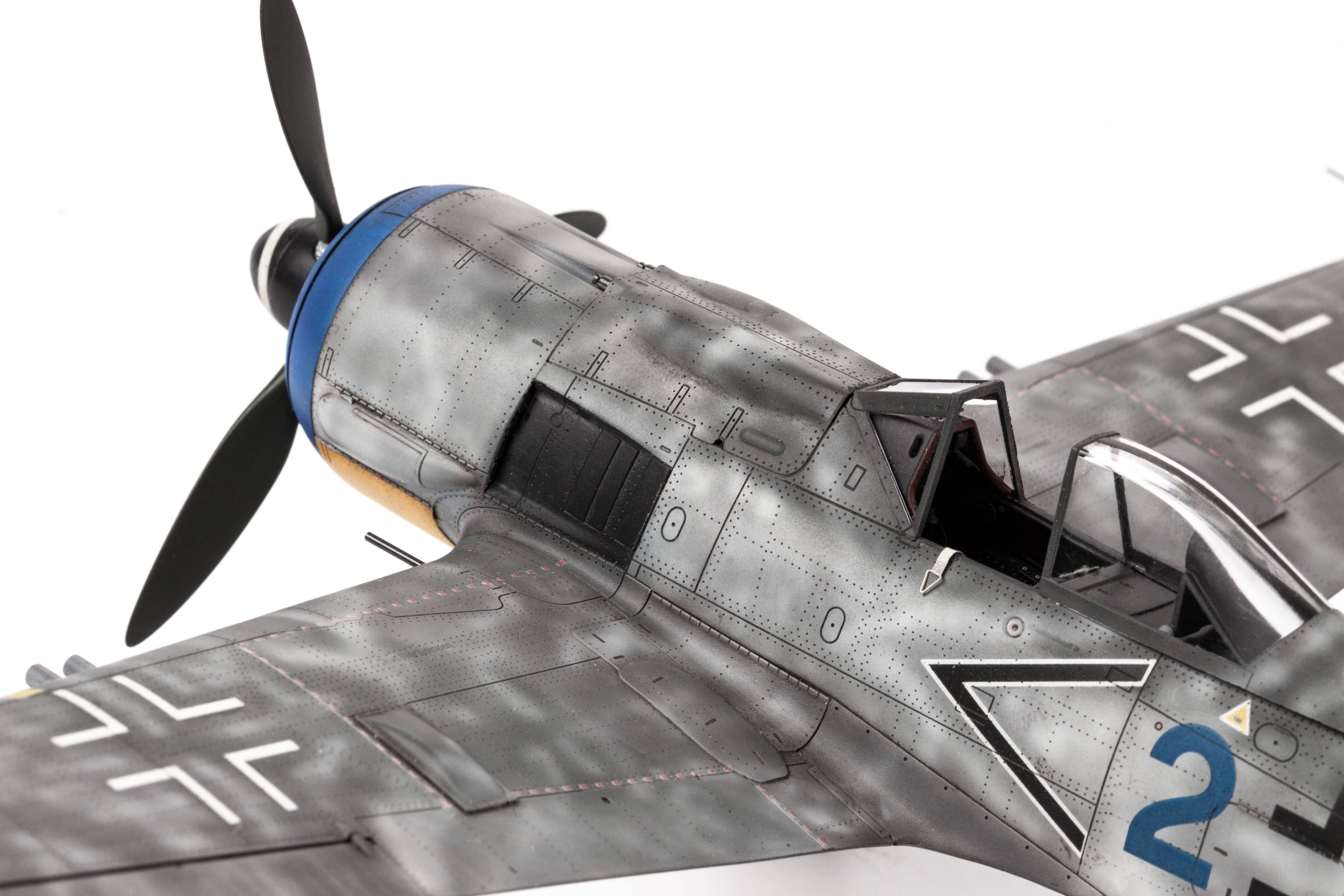Eduard - 82139 - Focke-Wulf Fw 190 F-8 - painted model