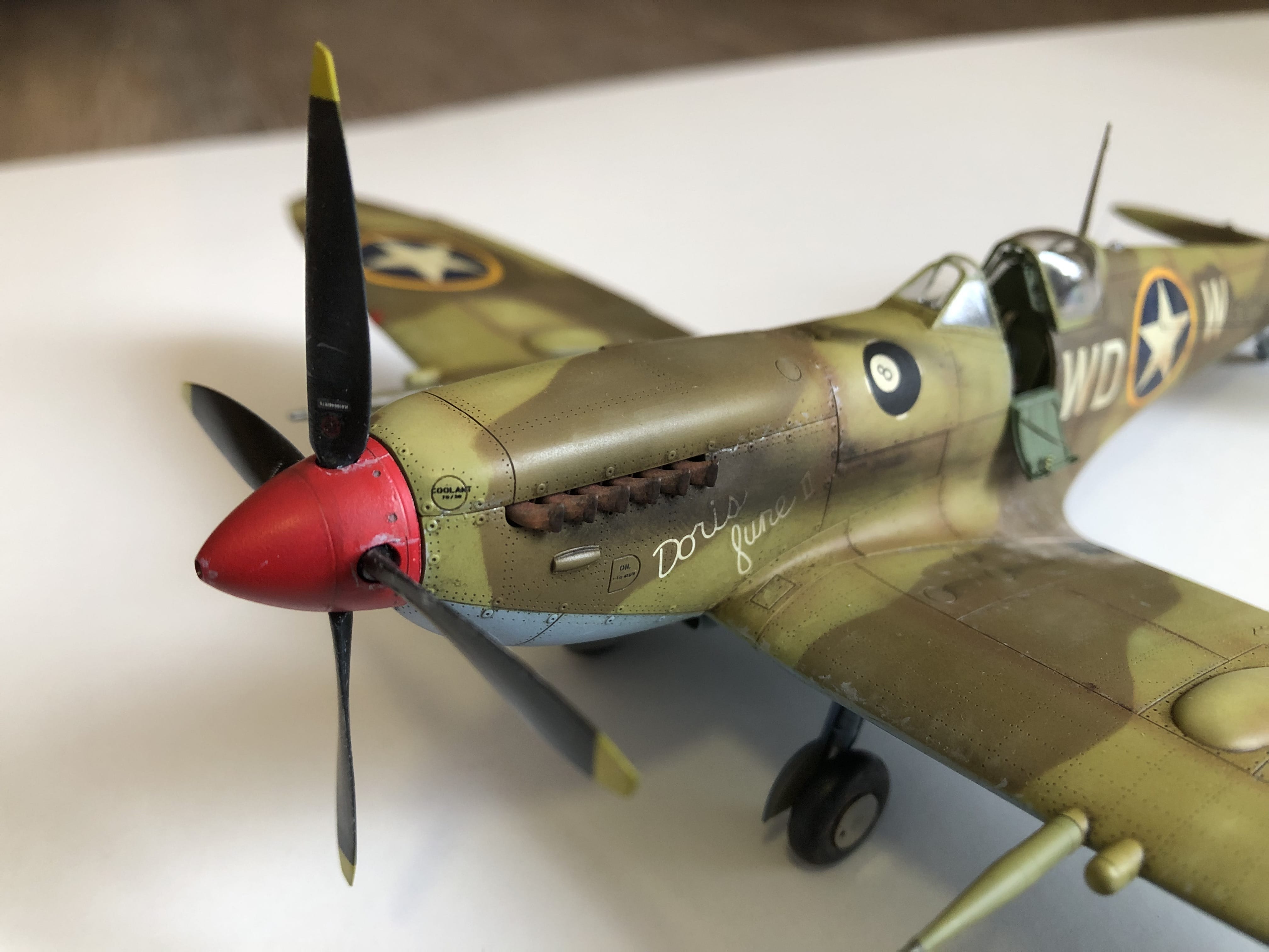 Eduard - 8282 - Supermarine Spitfire Mk IX - painted model