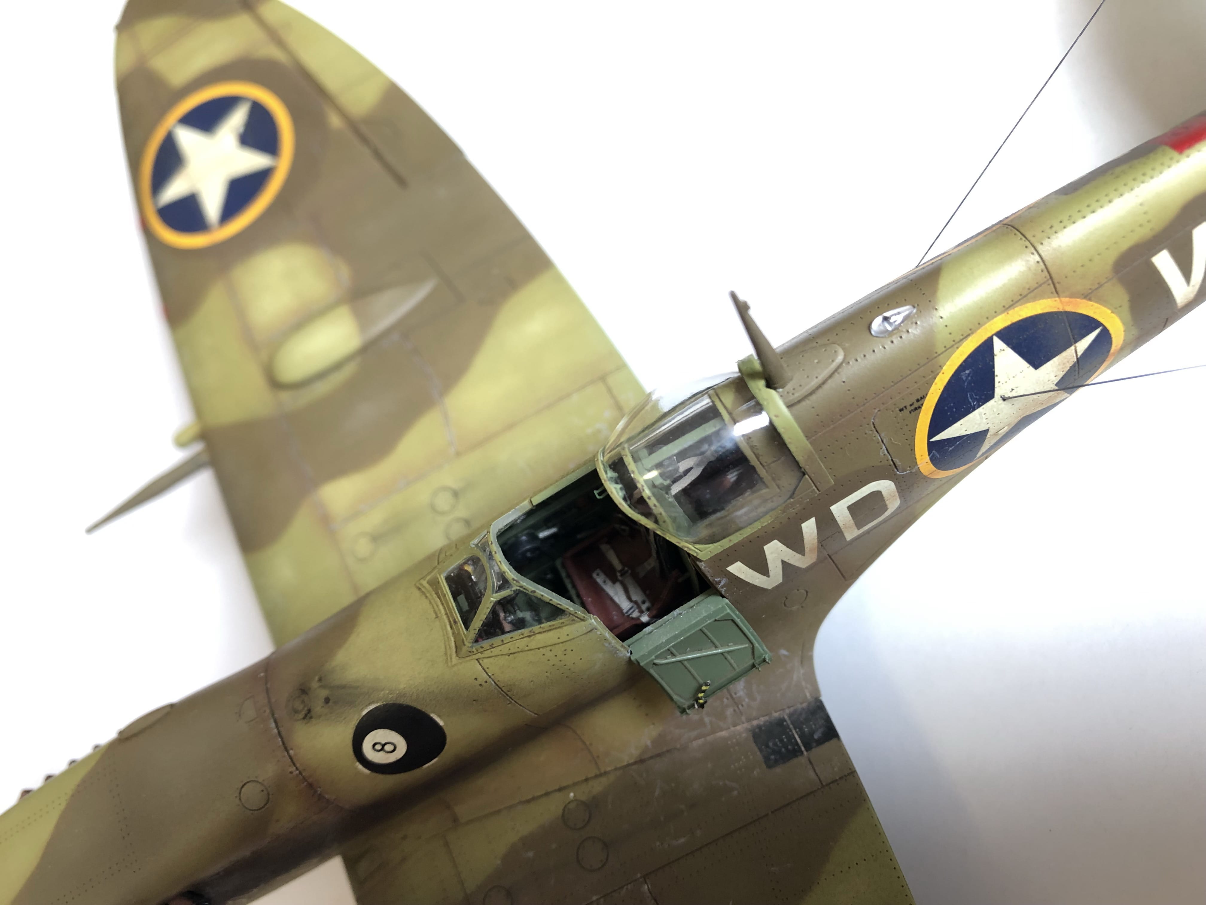 Eduard - 8282 - Supermarine Spitfire Mk IX - painted model