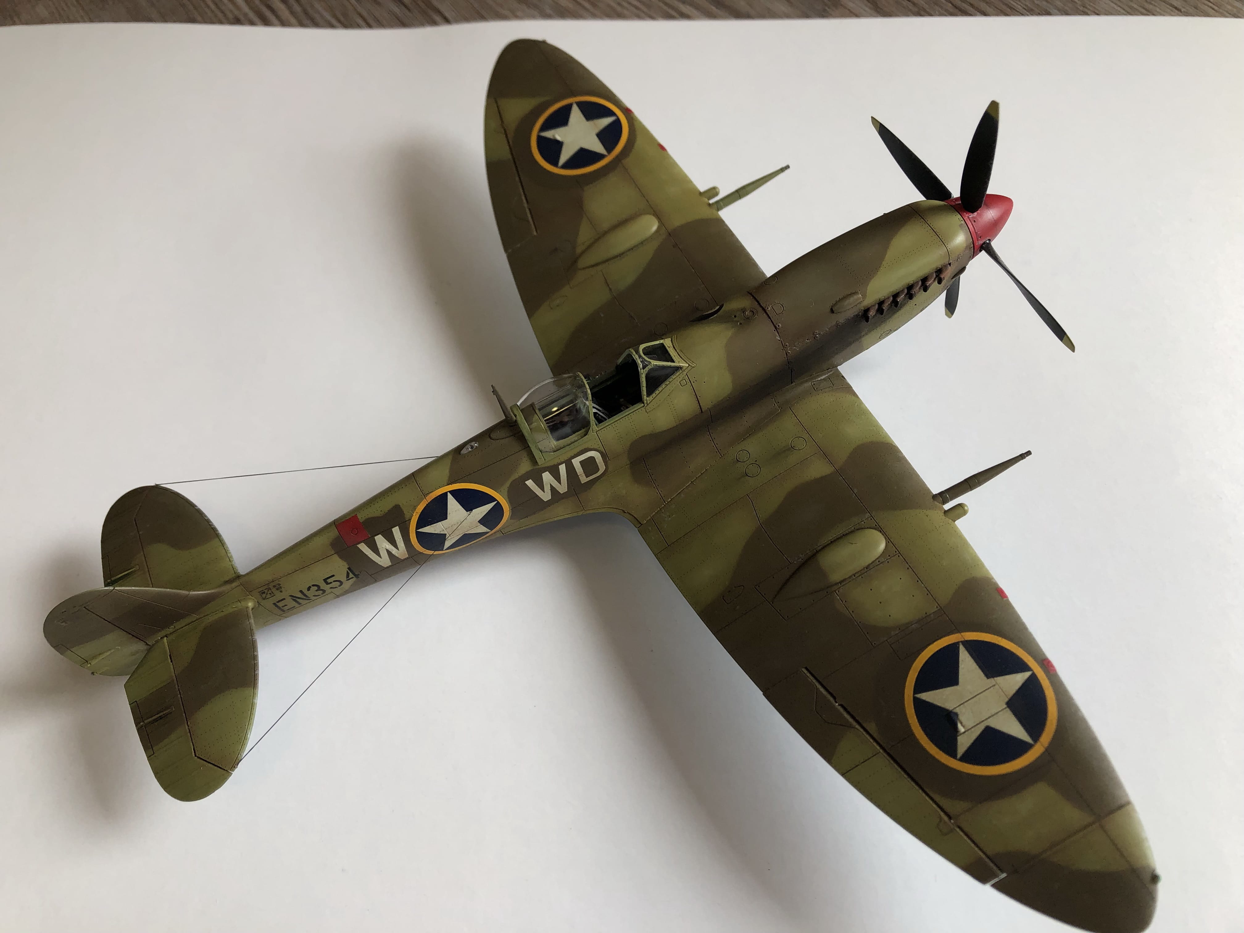 Eduard - 8282 - Supermarine Spitfire Mk IX - painted model
