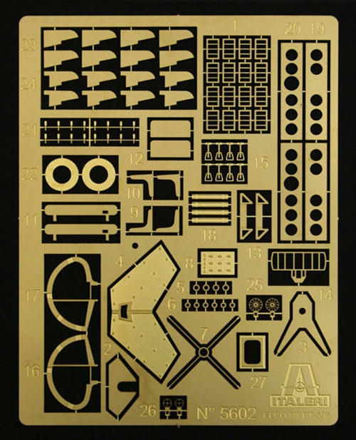  - photo-etched parts