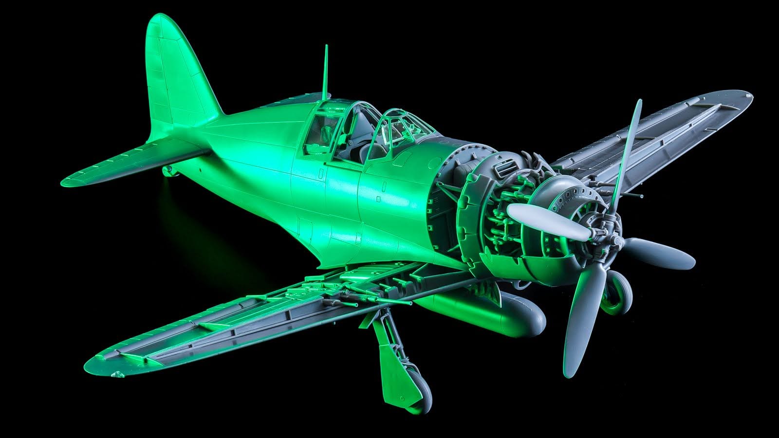 Zoukei-Mura - SWS05 - Mitsubishi J2M3 Raiden Model 21 ‘Jack’ - unpainted model