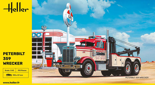010 - Heller - 80794 - Peterbilt 359 Wrecker - primary image