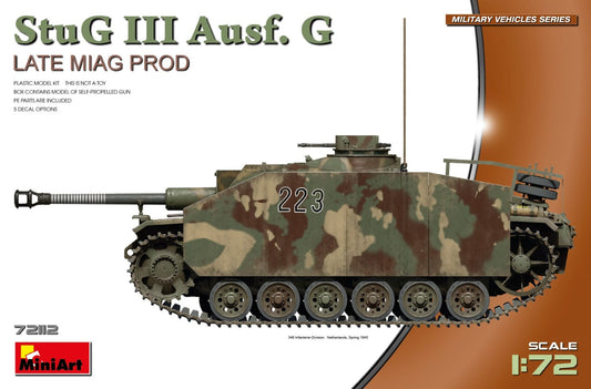010 - Miniart - 72112 - Alkett StuG III Ausf. G (late MIAG) - primary image
