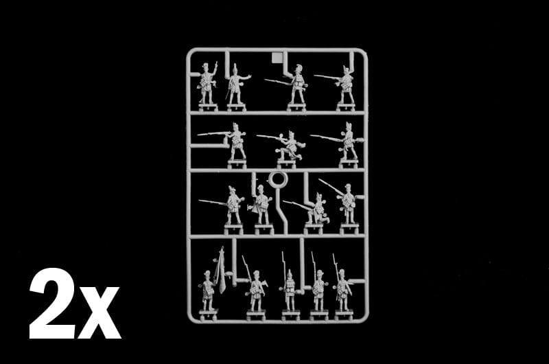 209 - Italeri - 6071 - Austerlitz 1805 - Fighting for Sokolnitz - sprue