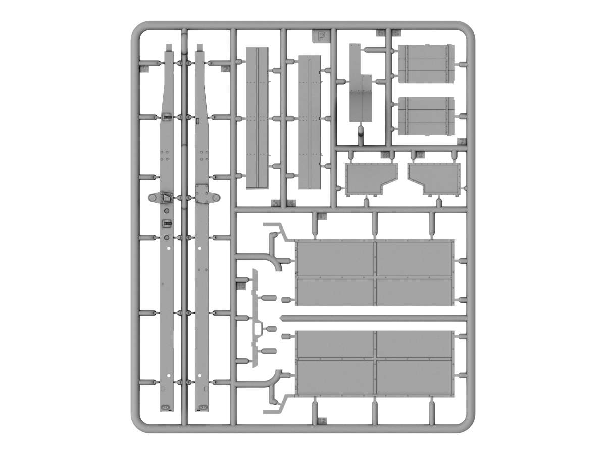 211 - IBG - 35030 - Scammell Pioneer R100 - sprue