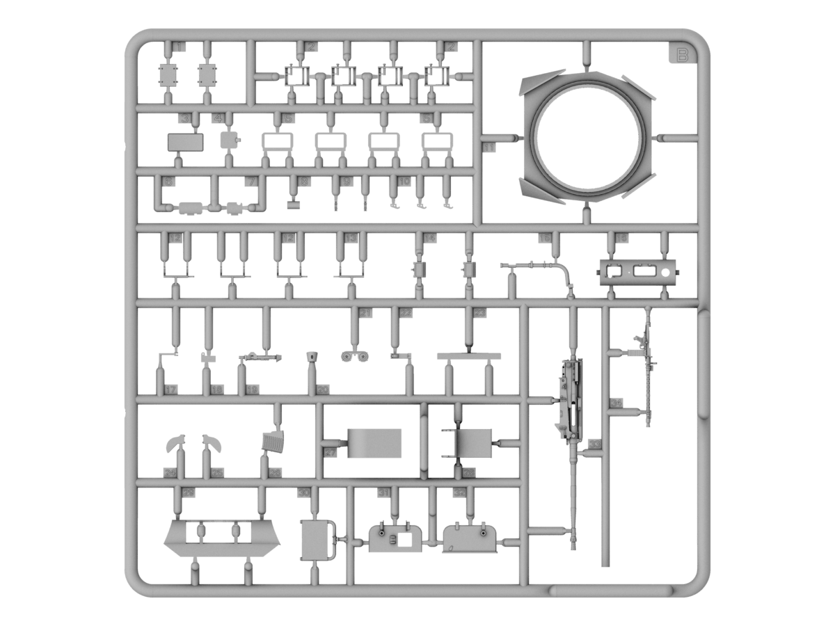 500 - IBG - 35079 - Pz.Kpfw. II Ausf. B - digital model