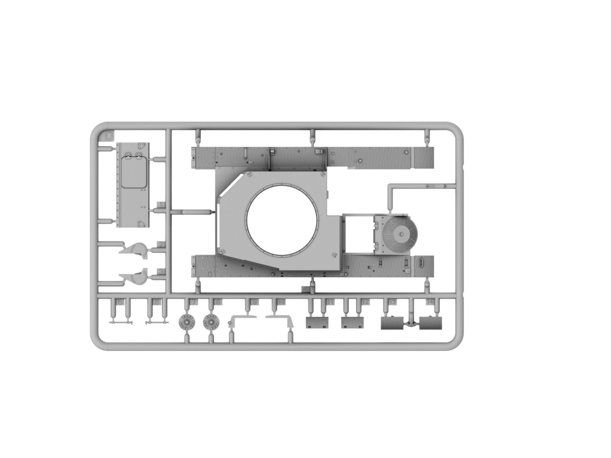 203 - IBG - 35076 - Pz.Kpfw. II Ausf. a/2 - sprue