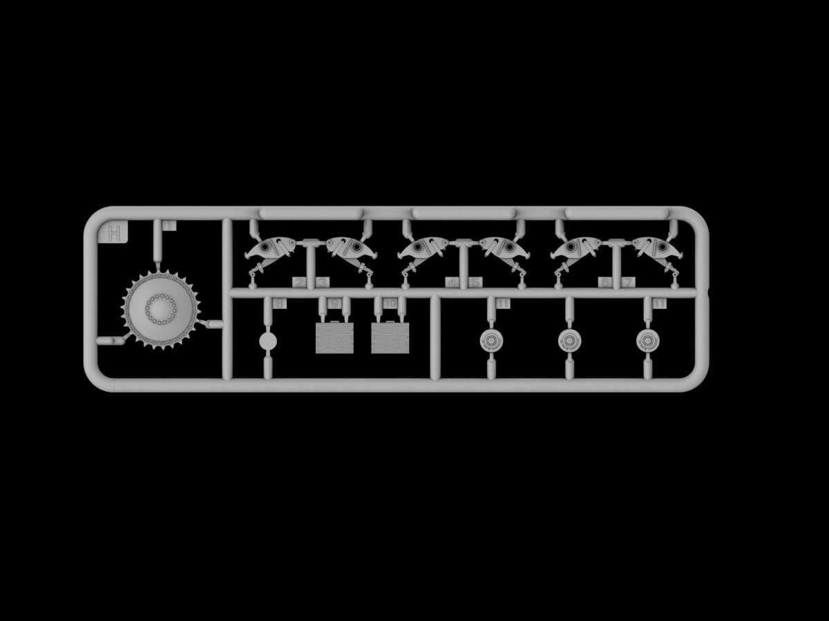 202 - IBG - 35080 - Pz.Kpfw. II Ausf. B with Betr.st.Anh - sprue