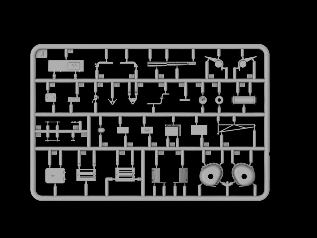 204 - IBG - 35080 - Pz.Kpfw. II Ausf. B with Betr.st.Anh - sprue