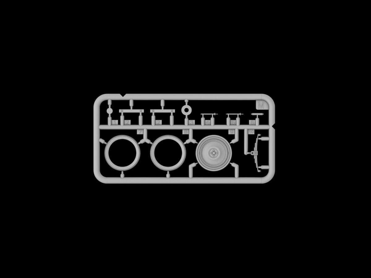 205 - IBG - 35080 - Pz.Kpfw. II Ausf. B with Betr.st.Anh - sprue
