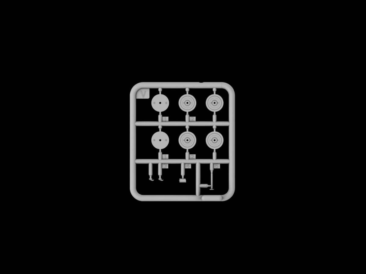 213 - IBG - 35080 - Pz.Kpfw. II Ausf. B with Betr.st.Anh - sprue