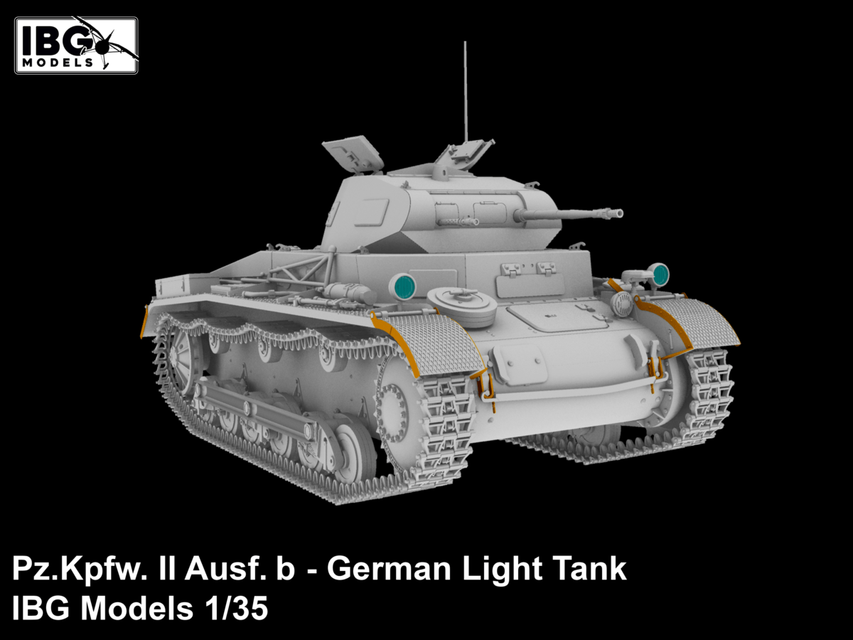 500 - IBG - 35079 - Pz.Kpfw. II Ausf. B - digital model