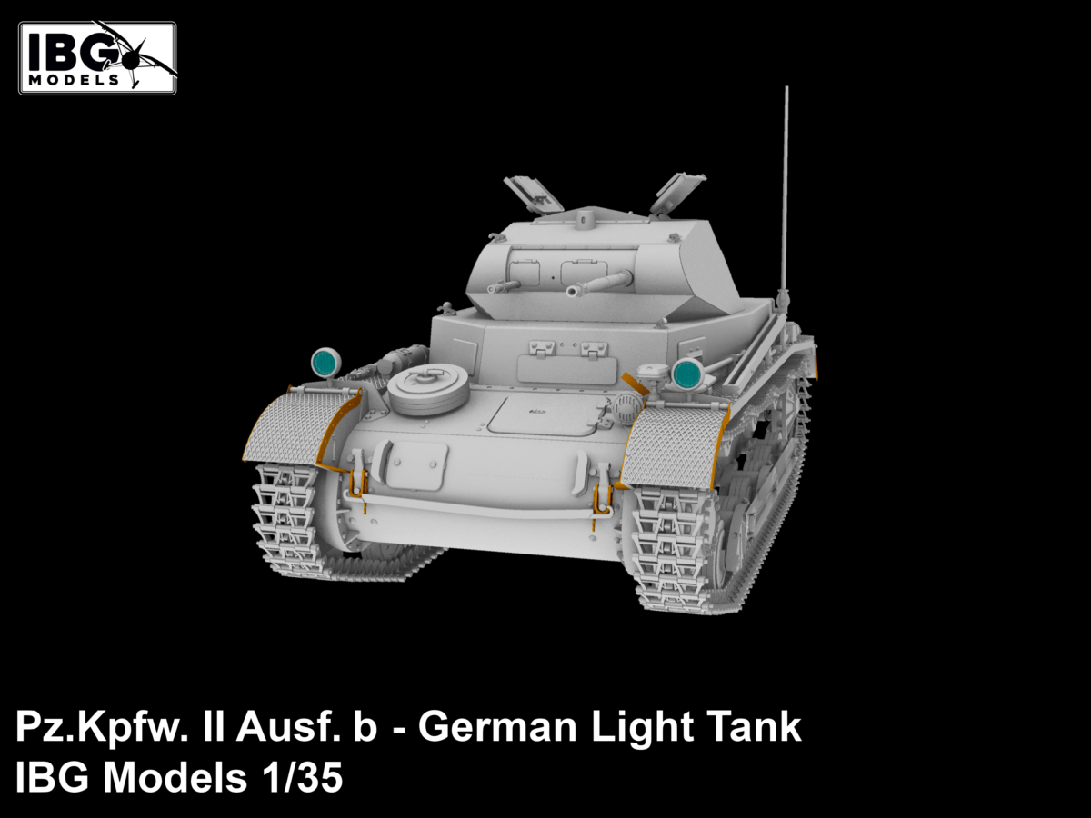 501 - IBG - 35079 - Pz.Kpfw. II Ausf. B - digital model