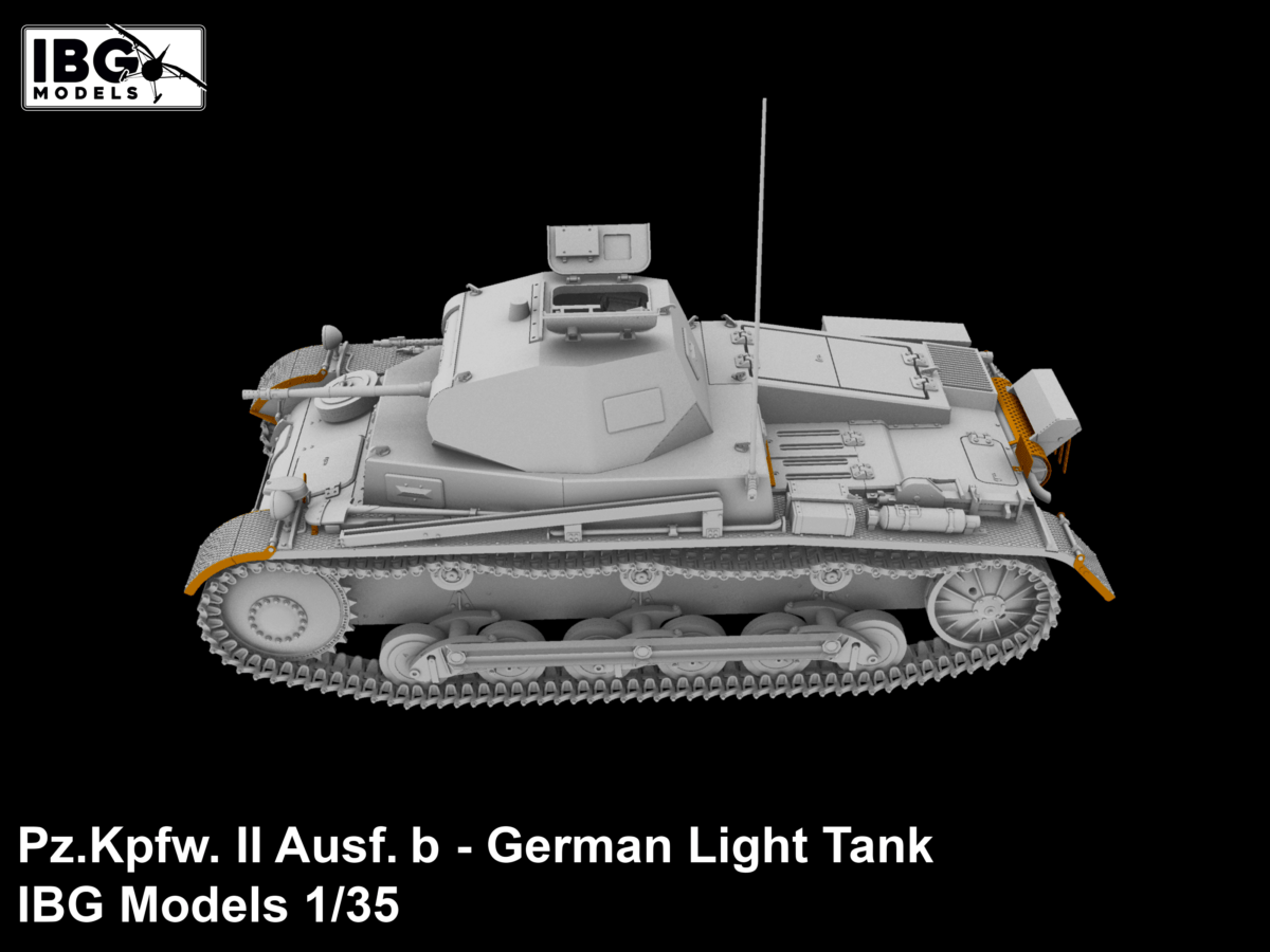 IBG - 35079 - Pz.Kpfw. II Ausf. B - digital model
