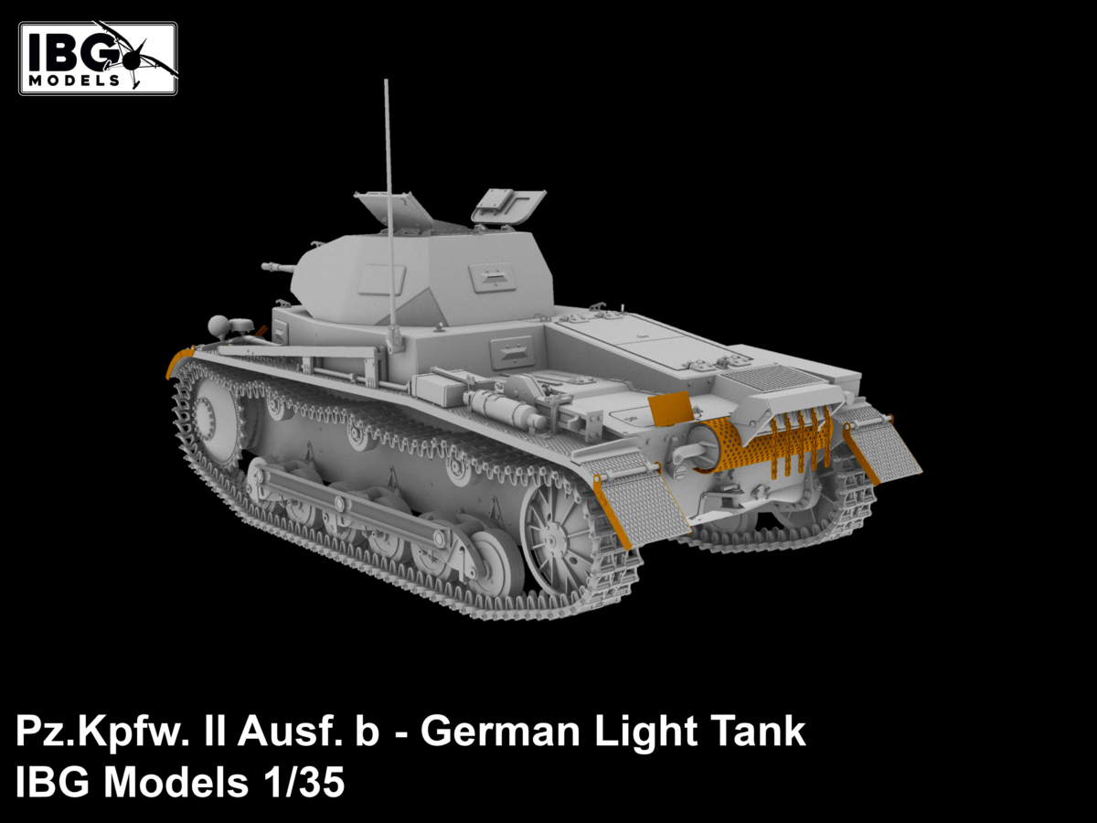 IBG - 35079 - Pz.Kpfw. II Ausf. B - digital model