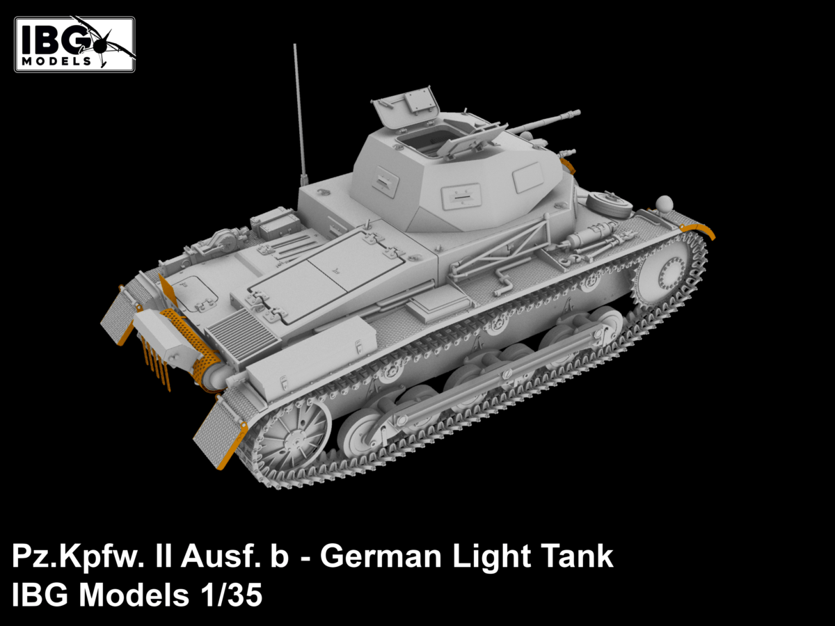 IBG - 35079 - Pz.Kpfw. II Ausf. B - digital model