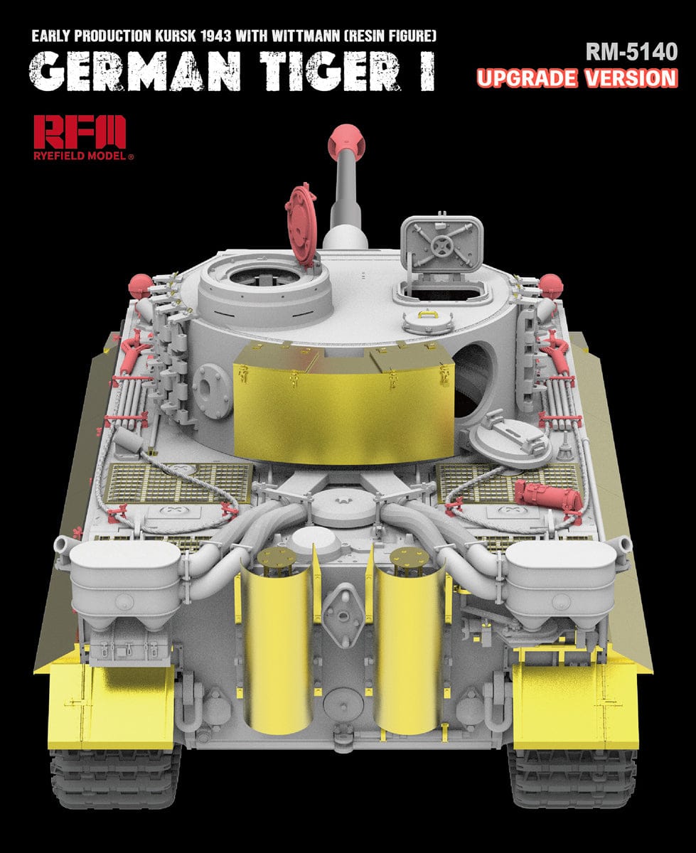 Rye Field Model - 5140 - Pz.Kpfw. VI Ausf. E Wittmann Tiger I (early) [upgrade kit] - digital model